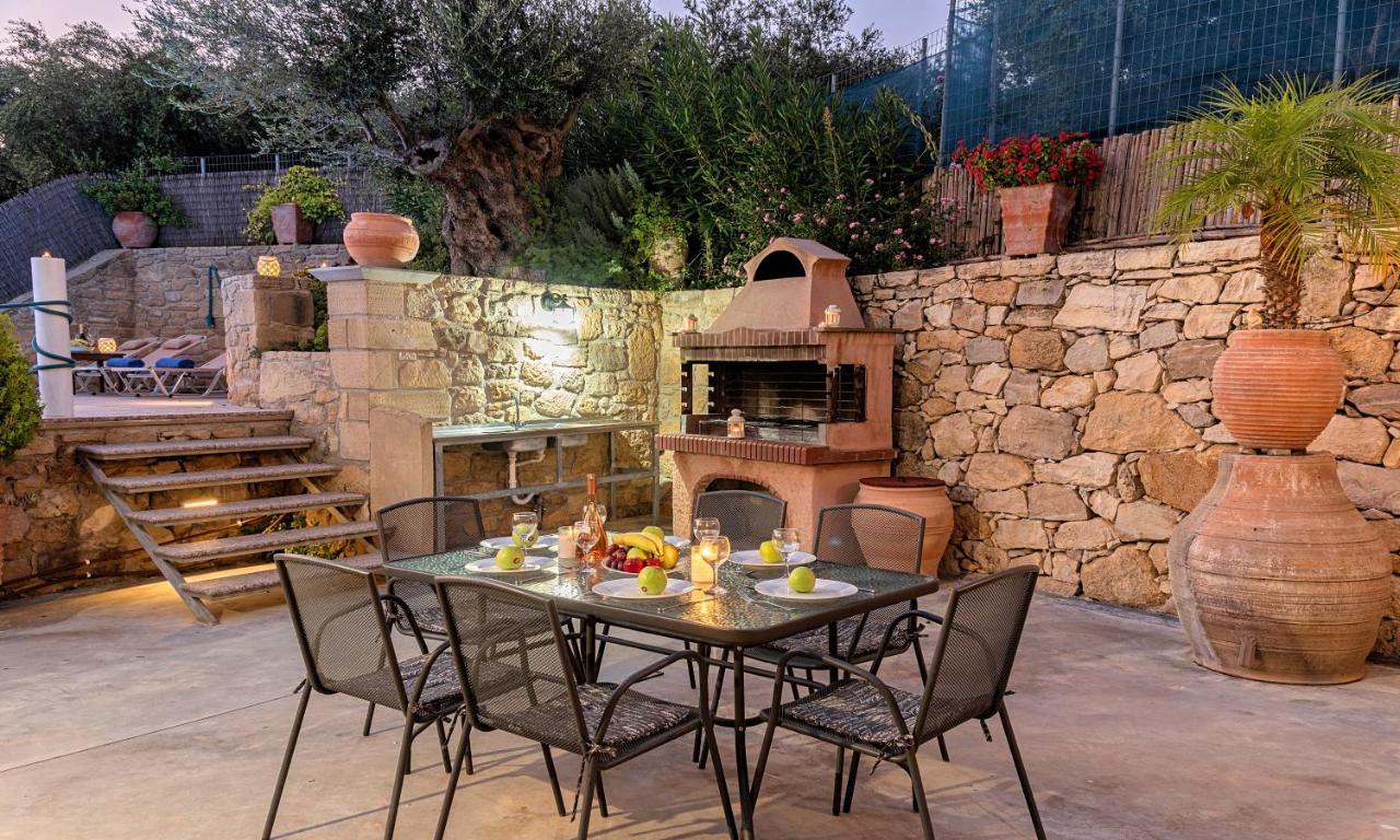 Cretan Kera Villa Heated Pool Exterior foto